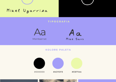 Marka pertsonalaren brand board-a